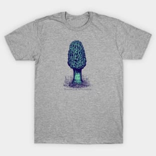 Bright Blue Morel T-Shirt